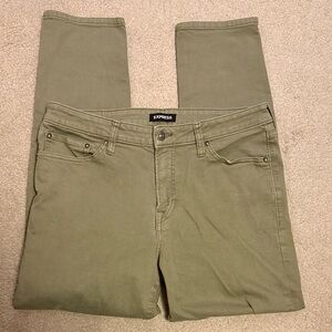 Express Men’s Sage Athletic Slim Jeans